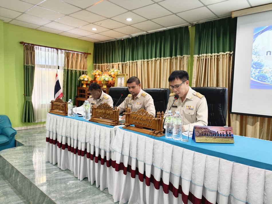 ประชุมสภาองค์การบริหารส่วนตำบลวังน้ำขาว สมัยวิสามัญ  สมัยที่ 3 ครั้งที่ 1 ประจำปี 2569